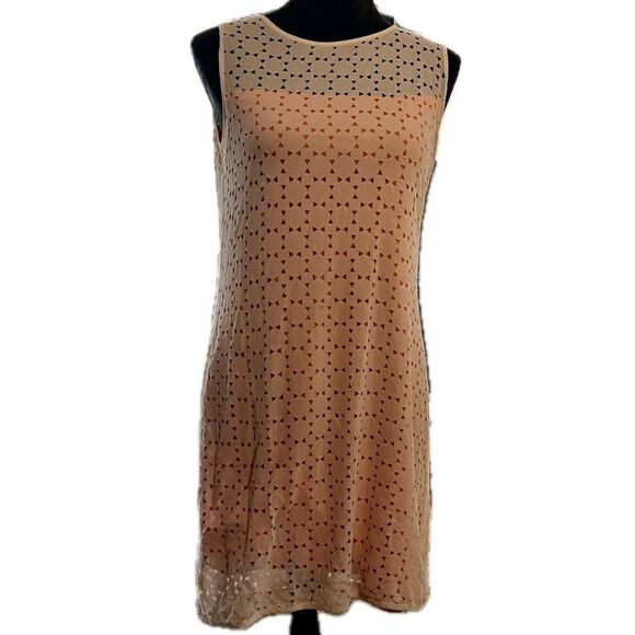 Austin Reed women’s size medium, sleeveless dual layer cut out dress - Picture 1 of 5